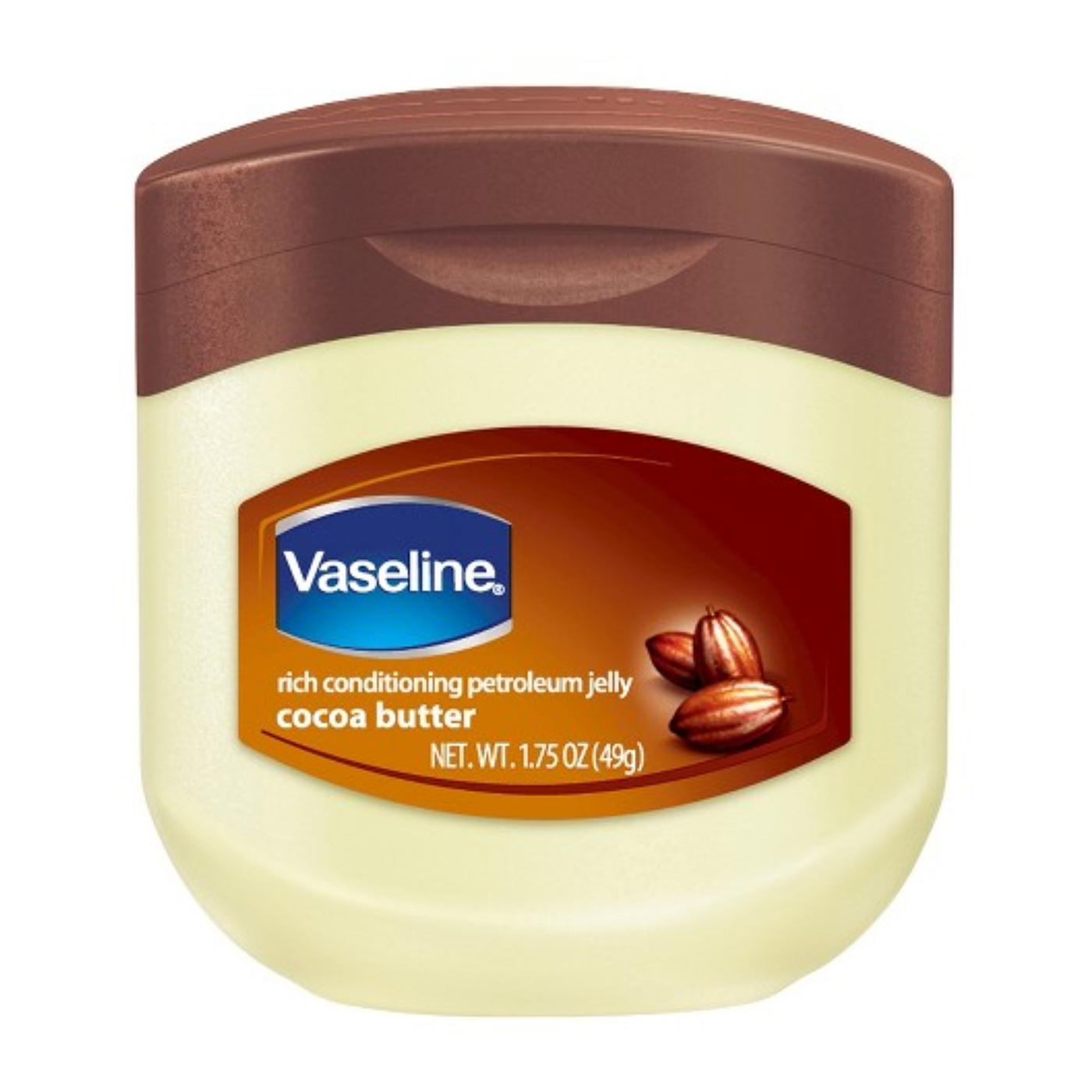 Vaseline Petroleum Jelly Cocoa Butter, .35 oz jar - Ben Lido